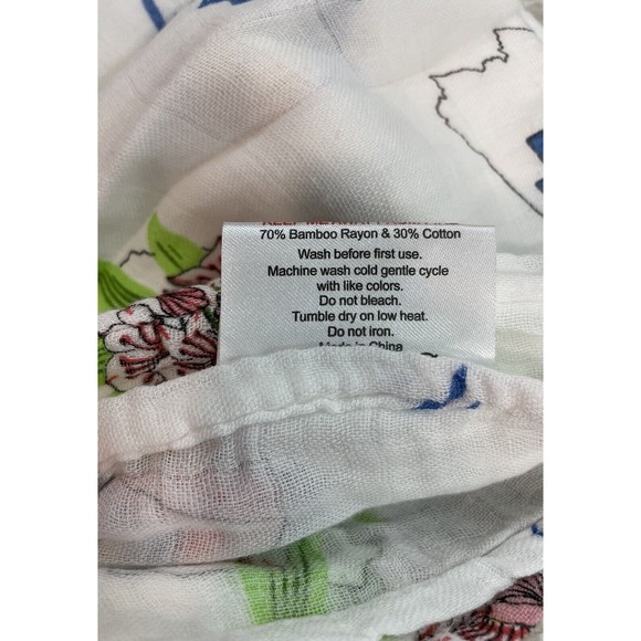 Little Hometown Pennsylvania State blanket New in packaging Bamboo & Cotton - Picture 4 of 4